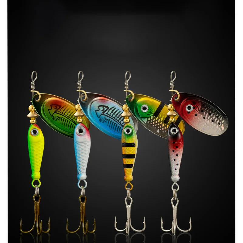 9.1g 7cm Sequins Iscas Artific - Fishing Lure Spinnerbait บทวิจารณ์และราคา