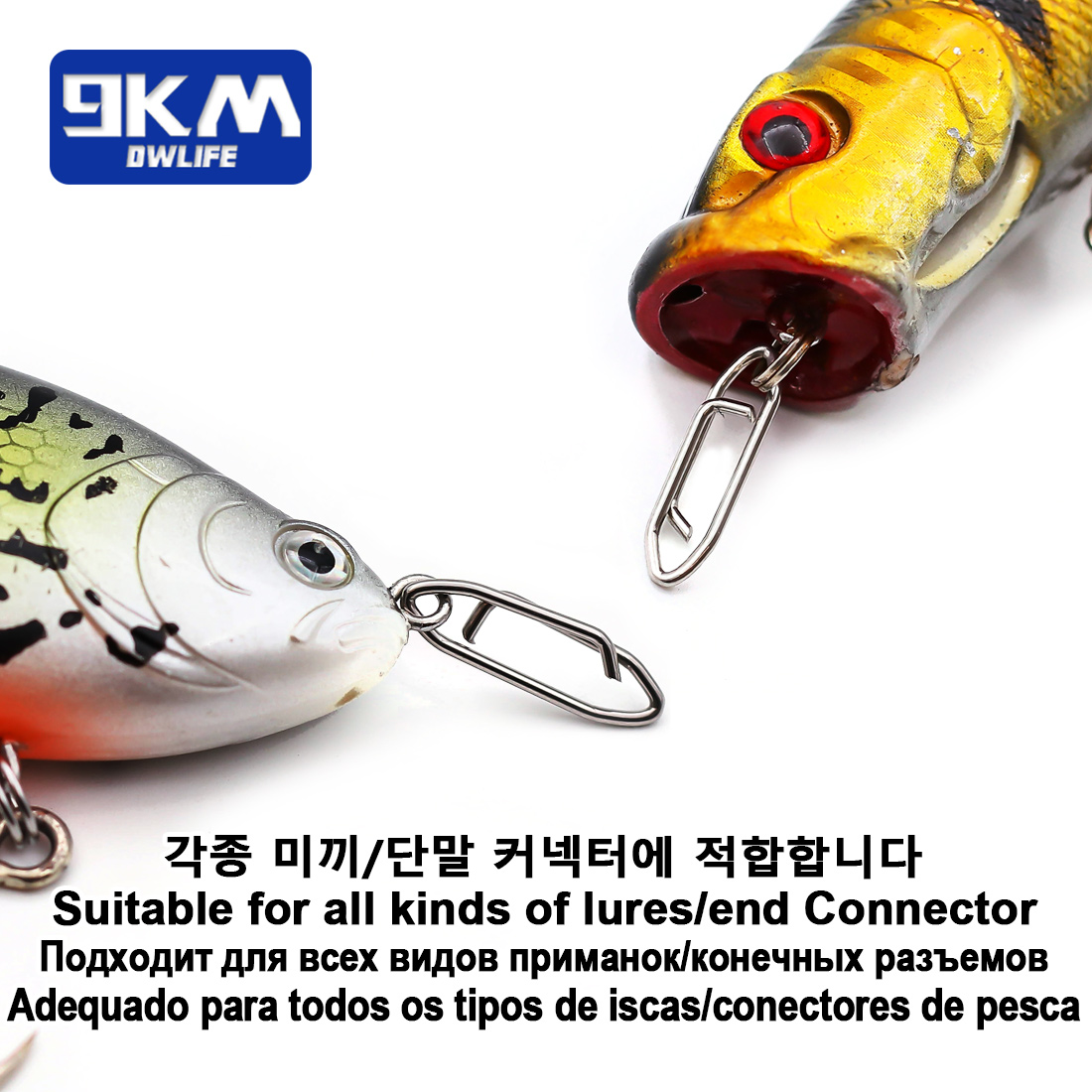 9KM Fishing Snap Kit 110pcs St - Fishing Lure Kit บทวิจารณ์และราคา