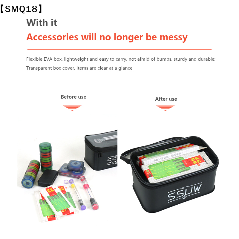 Portable EVA Fishing Tool Box  - Fishing Lure Box บทวิจารณ์และราคา