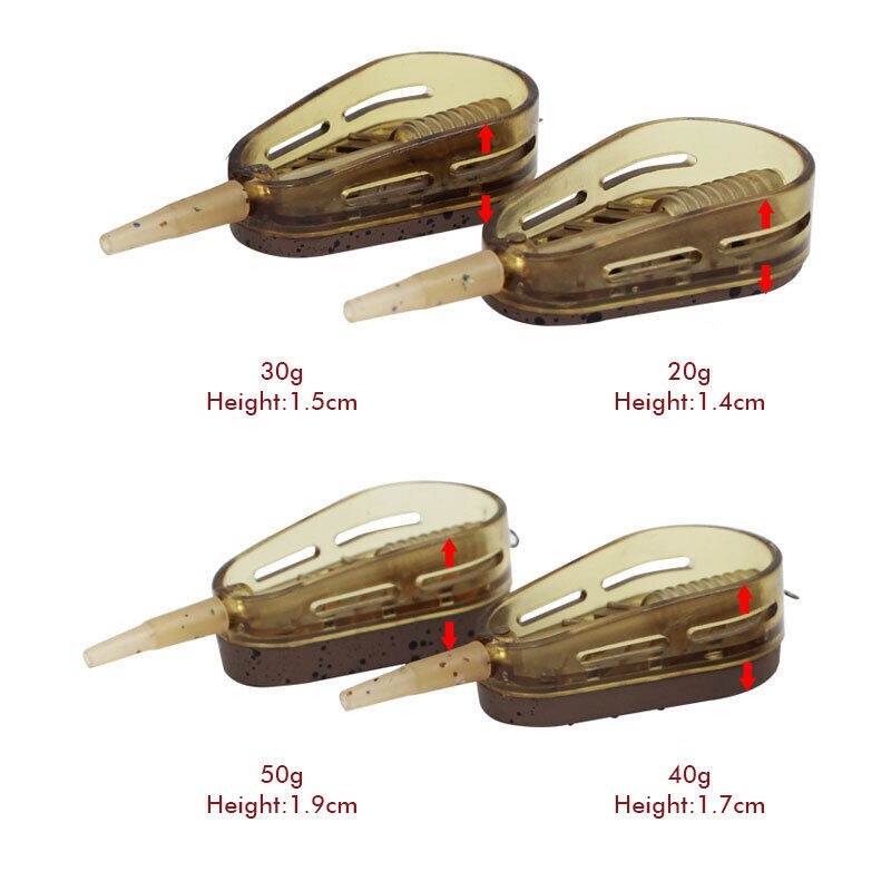 5Pcs Embed Feeder for Fishing  - Fishing Lure Kit บทวิจารณ์และราคา