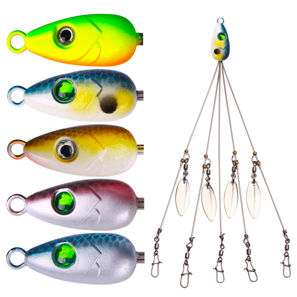 Alabama Rig Spinner Bait Umbre - Fishing Lure Blade Bait บทวิจารณ์และราคา