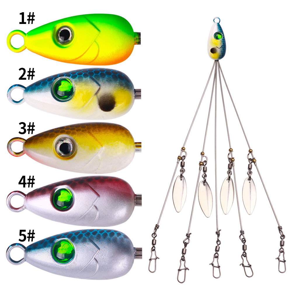 Alabama Rig Spinner Bait Umbre - Fishing Lure Blade Bait บทวิจารณ์และราคา