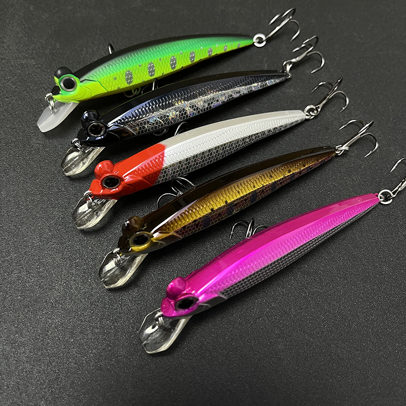 90mm 10g Slow Sinking Jerkbait - Fishing Lure Jerkbait บทวิจารณ์และราคา