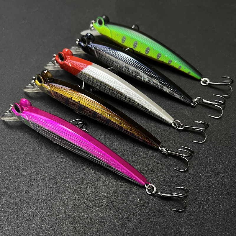 90mm 10g Slow Sinking Jerkbait - Fishing Lure Jerkbait บทวิจารณ์และราคา