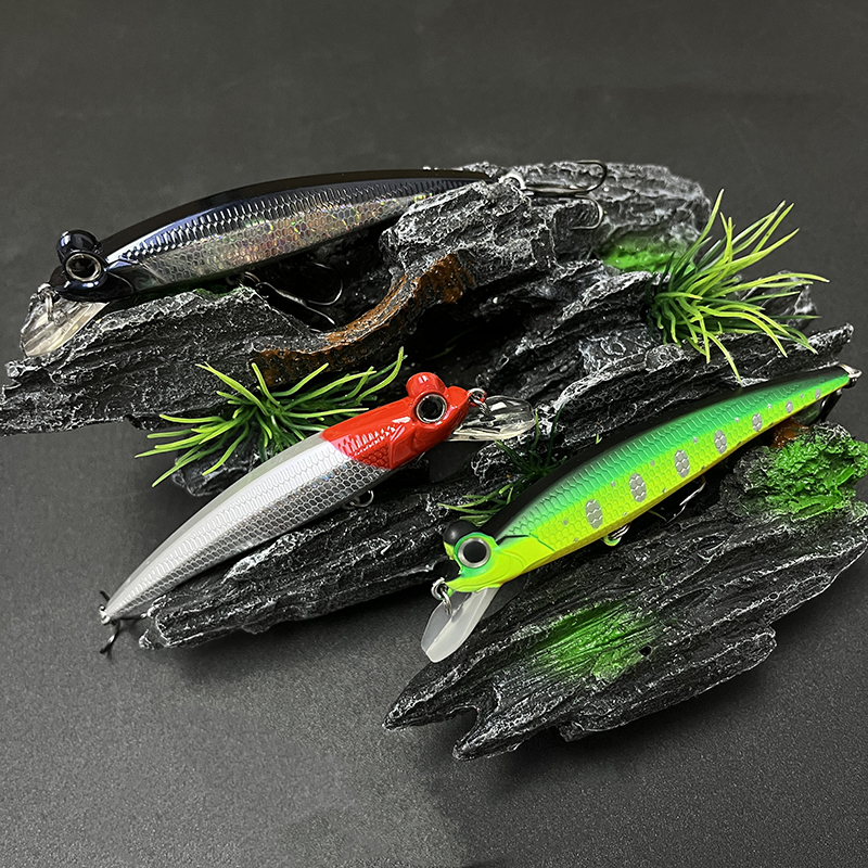 90mm 10g Slow Sinking Jerkbait - Fishing Lure Jerkbait บทวิจารณ์และราคา